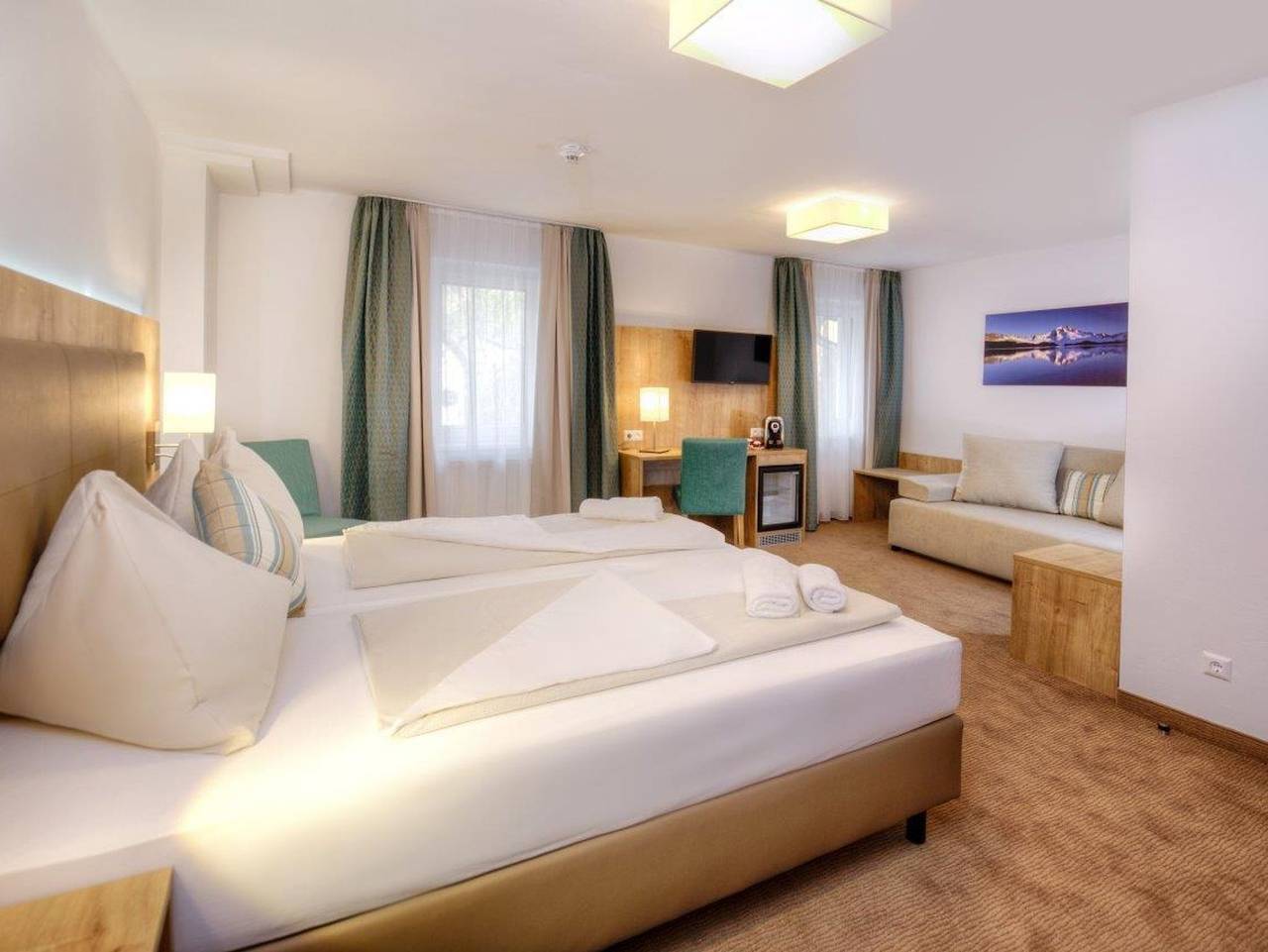 Hotel Bergkristall - Doppelzimmer, Dusche, Wc, Standard in Mallnitz, Lieser-Maltatal
