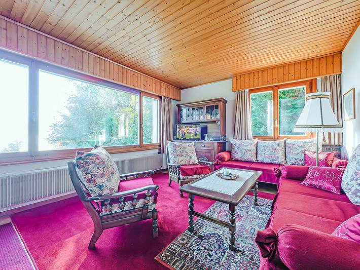 Gîte pour 7 personnes, avec Terrasse et Jardin ainsi que Sauna et Vue à Randogne - 3