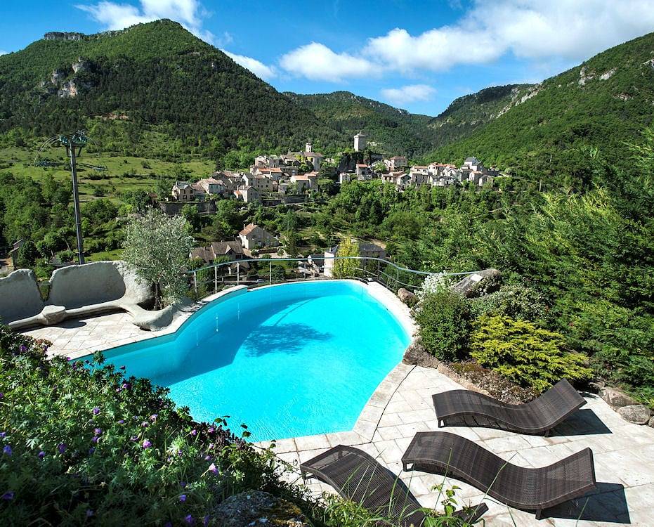 Chambres d'hôtes La Pause - Capluc in Le Rozier, Région de Florac