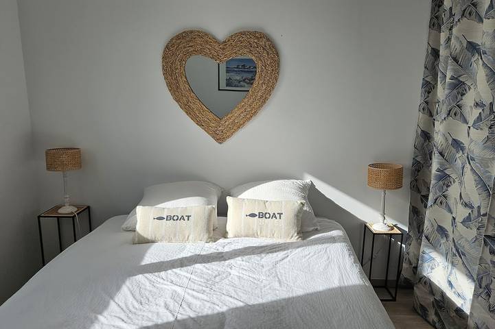 Maison neuve petite vue mer proche de la plage in Carantec, Ceinture Dorée