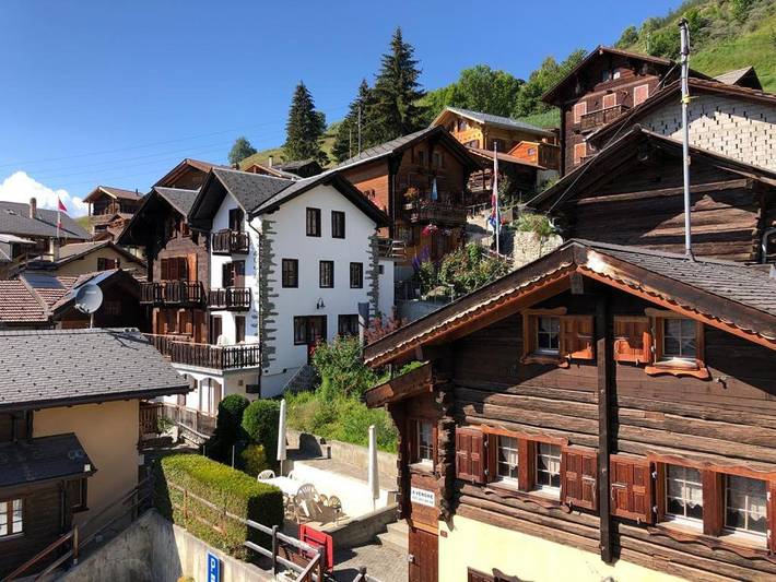 Gîte pour 4 personnes, avec terrasse et vue à Saint-Martin (Suisse) - 3