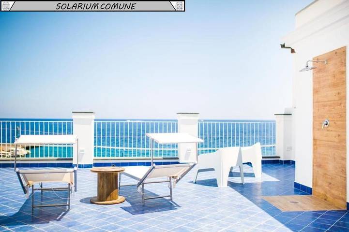 Maison d’hôte pour 2 personnes, avec Balcon ainsi que Terrasse et Vue à Lipari