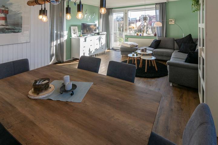 Bungalow für 4 Personen, mit Terrasse und Garten in Dornumersiel