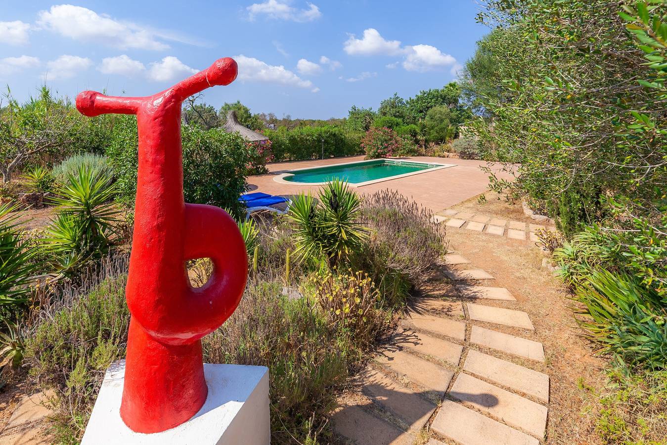 Encanto rural con piscina comunitaria – Casa Geminis in Lluchmayor, Mallorca Sur