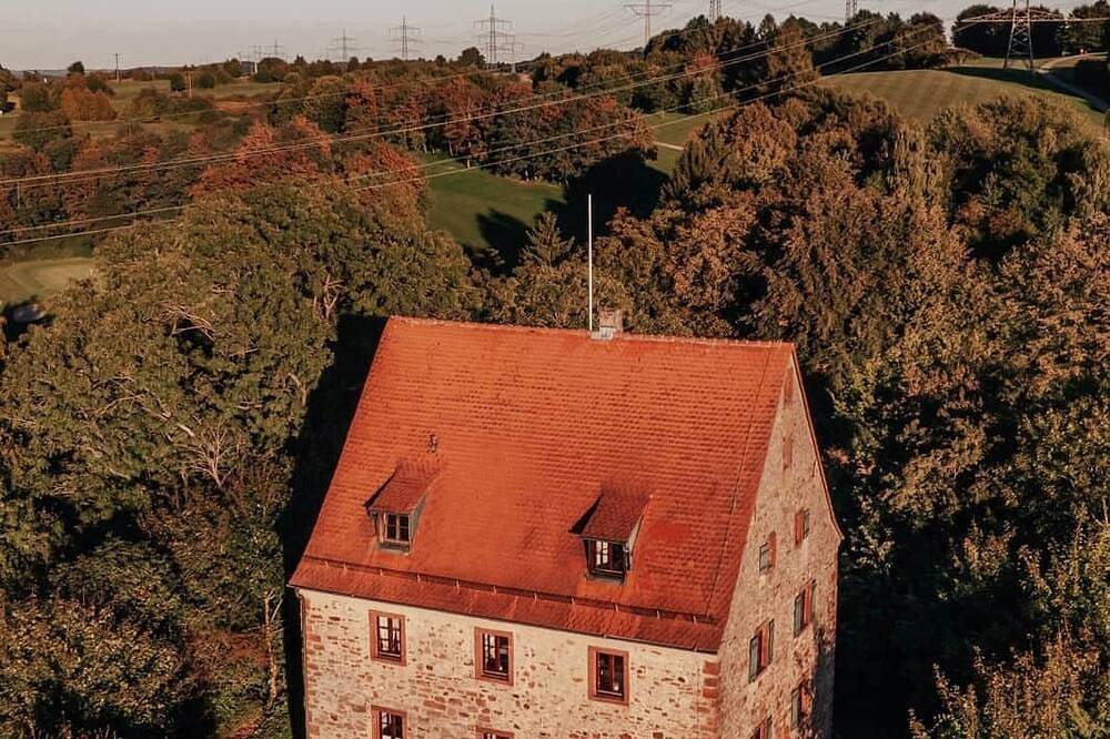 Burgzimmer 4 im Herrenhaus Hohenhardter Hof in Wiesloch, Kraichgau