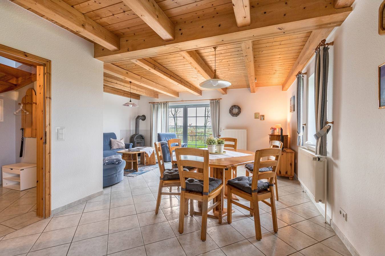 Ganze Wohnung, Ferienwohnung für 6 Personen auf dem Schäferhof Dircks an der Nordsee in Westerhever, Eiderstedt