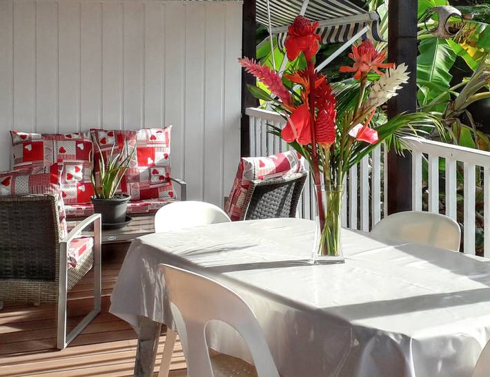 Location de vacances pour 4 personnes, avec terrasse dans Plage de Petite Anse - 4