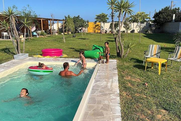 Ferienhaus für 12 Personen, mit Garten und Pool, mit Haustier