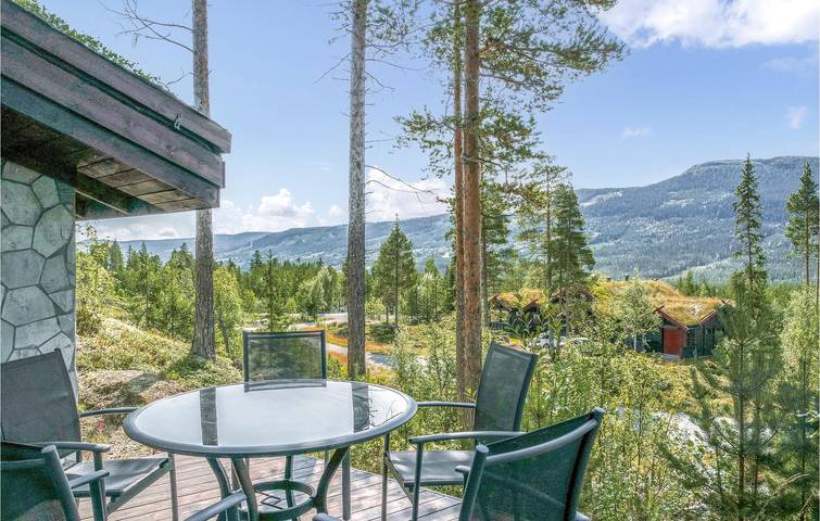 Ferienhaus für 8 Personen mit Garten in Gol