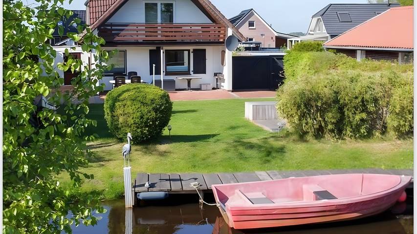 Ferienhaus für 6 Personen, mit Balkon und Garten, mit Haustier in Südbrookmerland