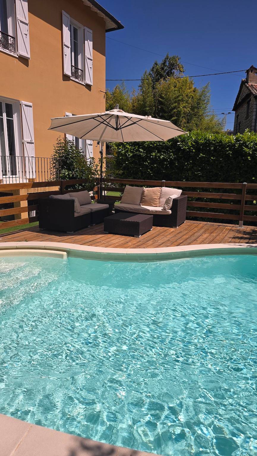 Gastenkamer 'Paradis Au Cœur De La Ville' met zwembad, wifi, airco en parking in Vence, Middellandse Zeekust (Frankrijk)