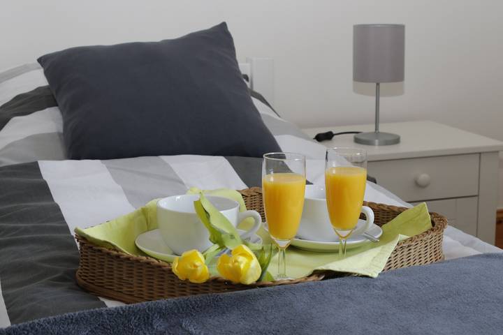 Ferienwohnung für 4 Personen, mit Garten und Seeblick in Mecklenburg-Schwerin