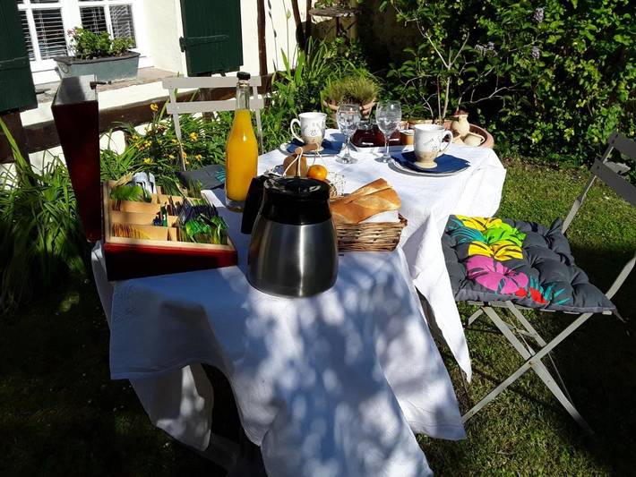 Ferienwohnung für 2 Personen, mit Garten