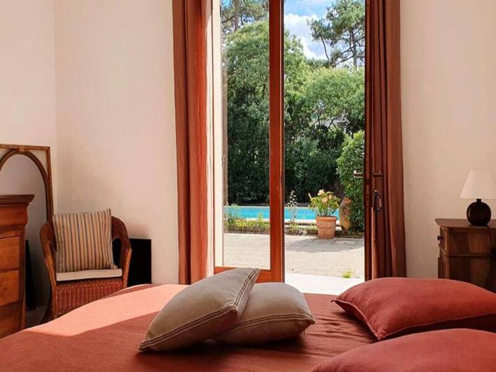 Appartement de vacances pour 6 personnes, avec piscine et jardin, adapté aux familles à Lacanau