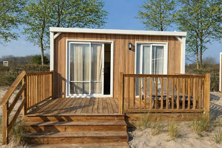 Camping für 2 Personen, mit Balkon/Terrasse und Seeblick sowie Terrasse in Südholland - 2