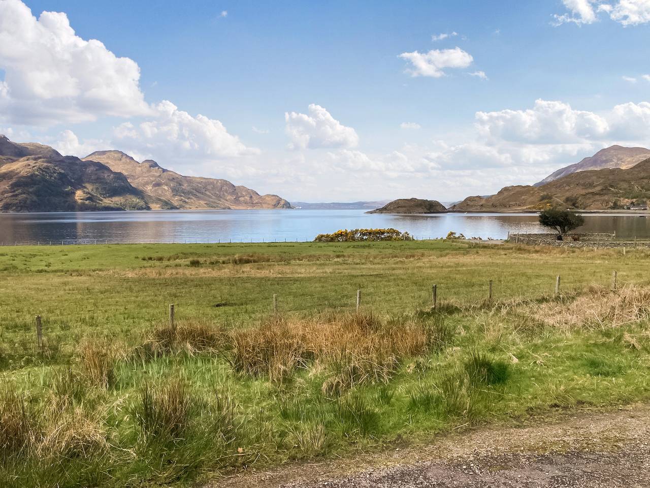 Grieves Cottage in Loch Hourn, Highlands