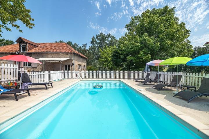 Maison de vacances pour 12 personnes, avec jardin, animaux acceptés en Dordogne - 3