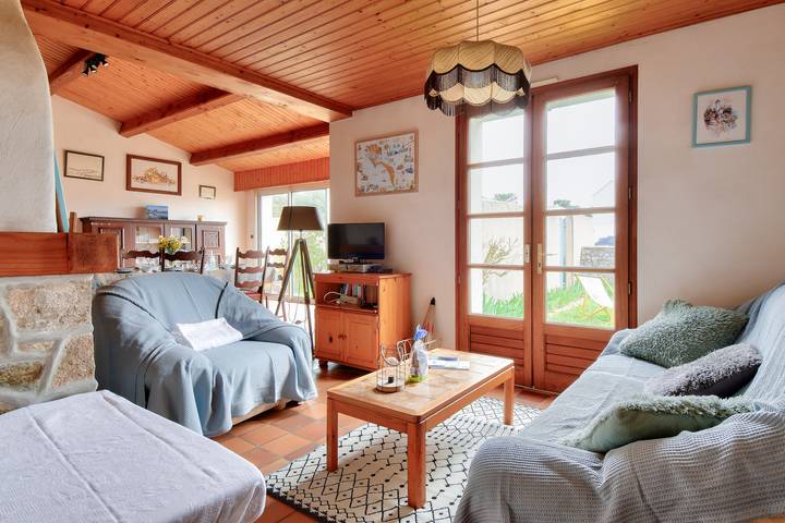 Location de vacances pour 6 personnes, avec jardin dans Plage des Sableaux