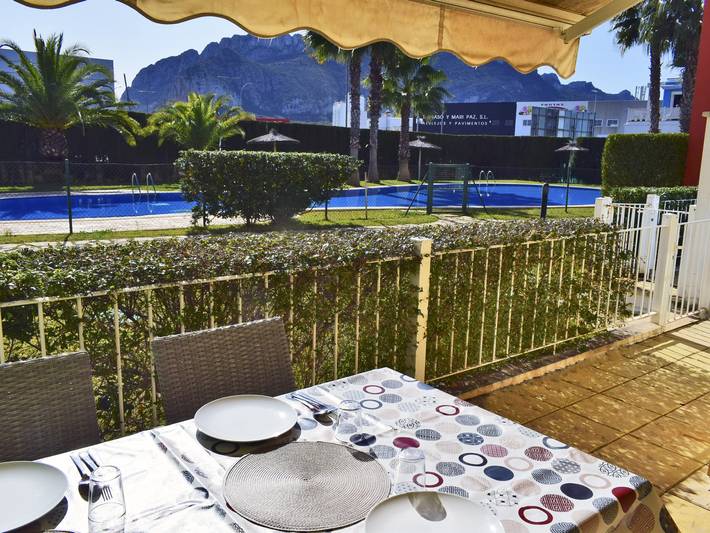Apartamento entero, Encantador apartamento con jardín, cerca de la playa in Vergel, Costa Blanca