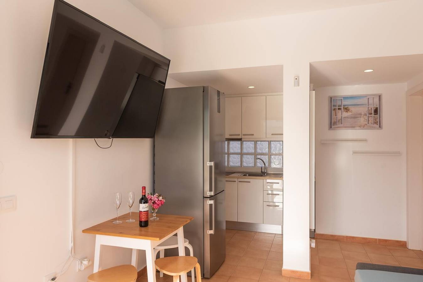 Apartamento inteiro, Apartamento de Férias 'Casita Lola' com Pátio Exterior e Vista para a Piscina Partilhada in Costa Calma, Südliche Bucht Costa Calma