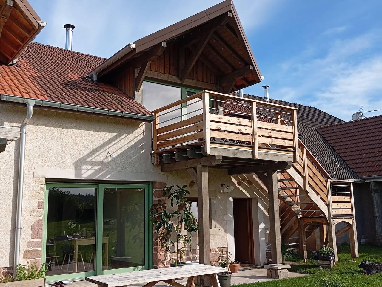 Cosy gîte dans les Vosges, terrasse privative, idéal randonnées in Girmont-Val-d'Ajol, Parc naturel régional des Ballons des Vosges