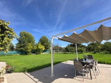 Maison de campagne pour 8 personnes, avec jacuzzi ainsi que piscine et jardin à Llíria