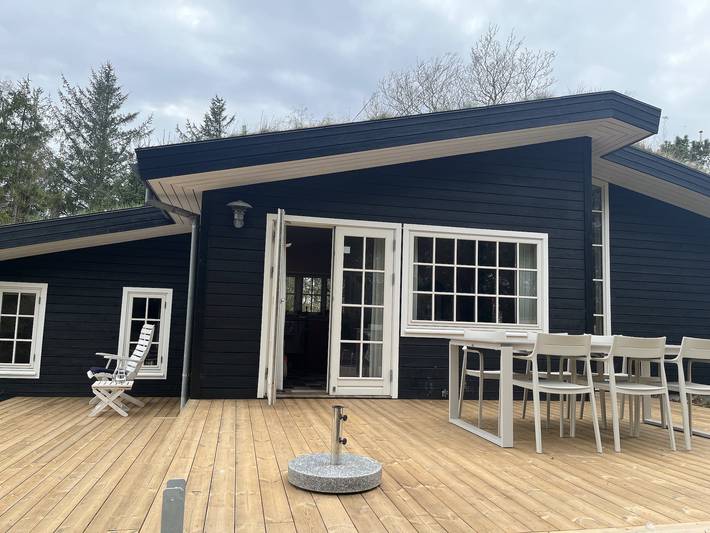 Schönes Ferienhaus, 1. Reihe zum Wasser in Fur, Limfjord in Westjütland