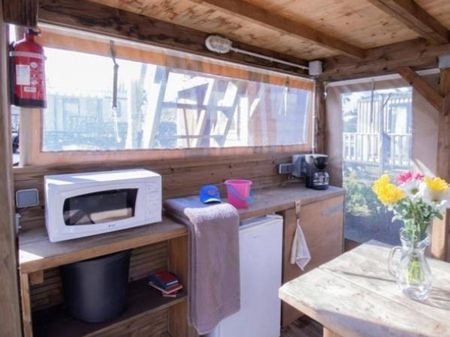 Camping Oyam - Tente en toile et en bois 2 personnes - Lodge Laina Confort 2 personnes in Bidart, Région de Bayonne