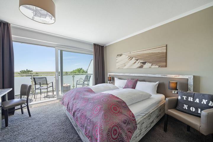 Zimmer für 2 Personen, mit Balkon - 1