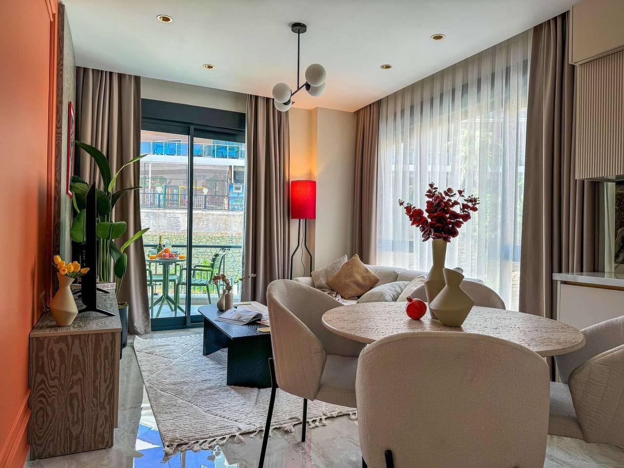 Appartement entier, Appartement de vacances pour 4 personnes avec sauna in Tosmur Beach, Province d'Antalya