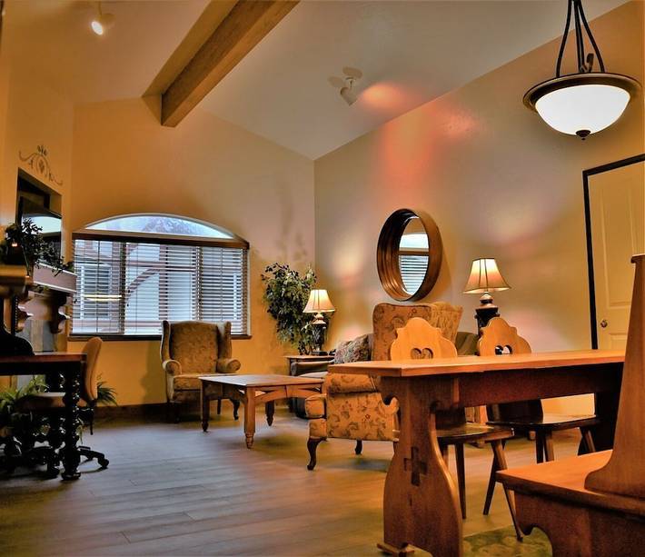 Glamping for 8 people, with pool and hot tub as well as sauna and balcony in Utah