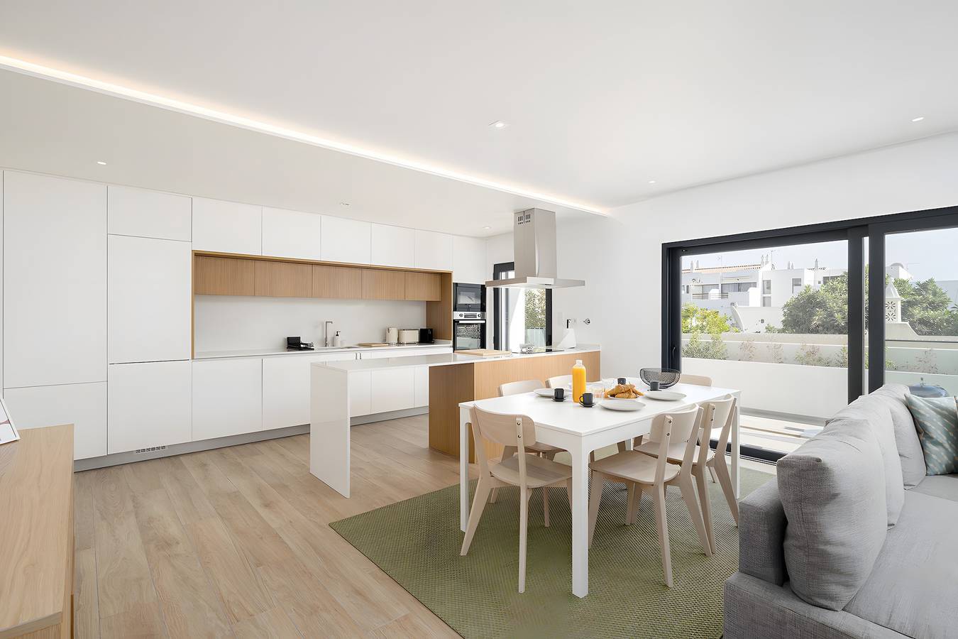 Ganze Wohnung, Geräumige 2-Zimmer-Wohnung mit luxuriöser Terrasse, 2 Minuten zum Strand in Cabanas de Tavira, Conceição e Cabanas de Tavira