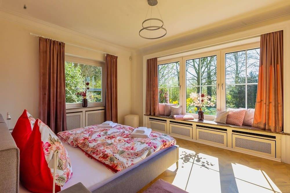 Luxus Ferienhaus Villa Emg Münster Enschede mit Pool, Sauna & Spa bis 22P in Steinfurt, Münsterland