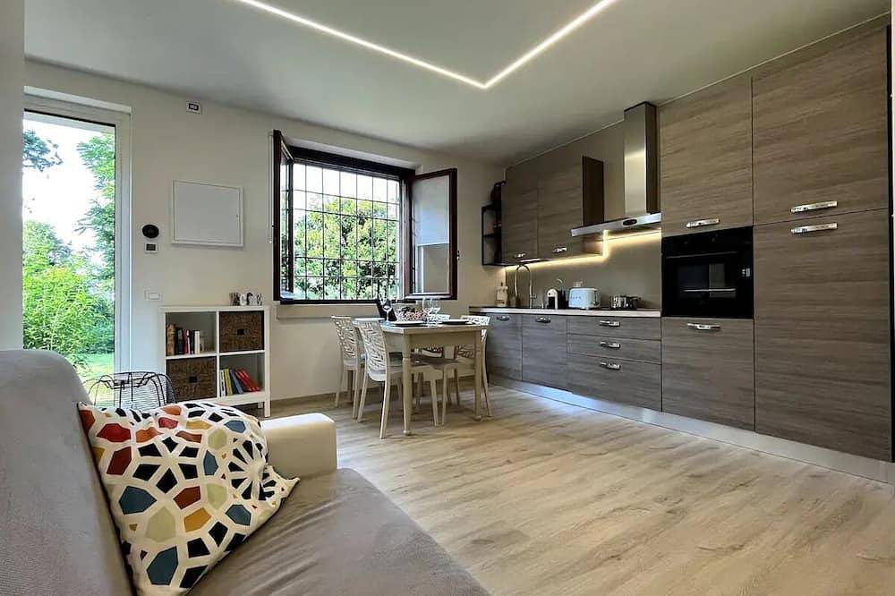 Ganze Wohnung, Gemütliche und helle Wohnung mit Garten: Haustiere erlaubt in Ponti sul Mincio, Gardasee-Berge
