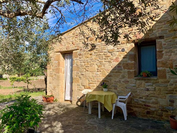 Casa vacanza per 4 persone, con giardino e panorama in Paceco