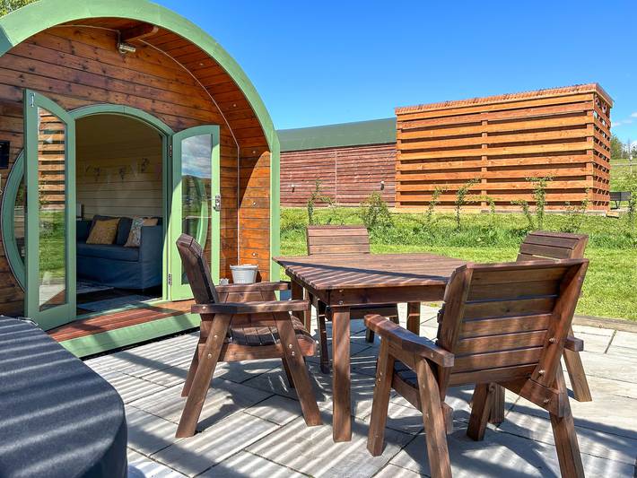 Glamping for 2 people, with garden in Dumfries and Galloway