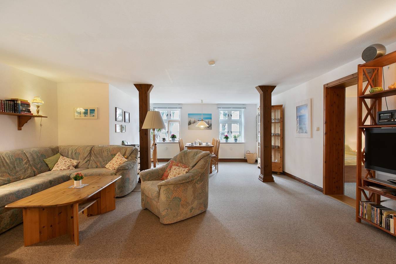 Ganze Wohnung, Ferienwohnung 'Ferien Auf Dem Lande' mit Liegewiese, Balkon und Wlan in Scheggerott, Schleswig-Flensburg