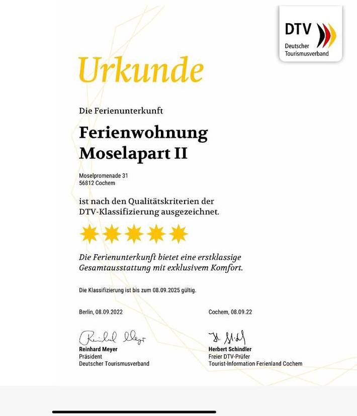 Ferienwohnung für 2 Personen, mit Terrasse und Ausblick in Reichsburg Cochem - 2