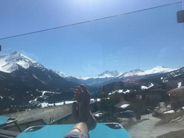 Chalet für 8 Personen, mit Sauna und Balkon sowie Garten in der Lenzerheide - 4