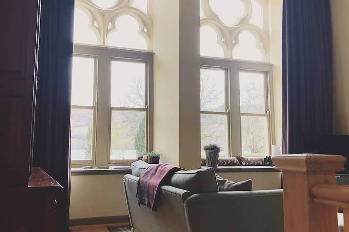 Château pour 6 personnes, avec piscine dans Écosse