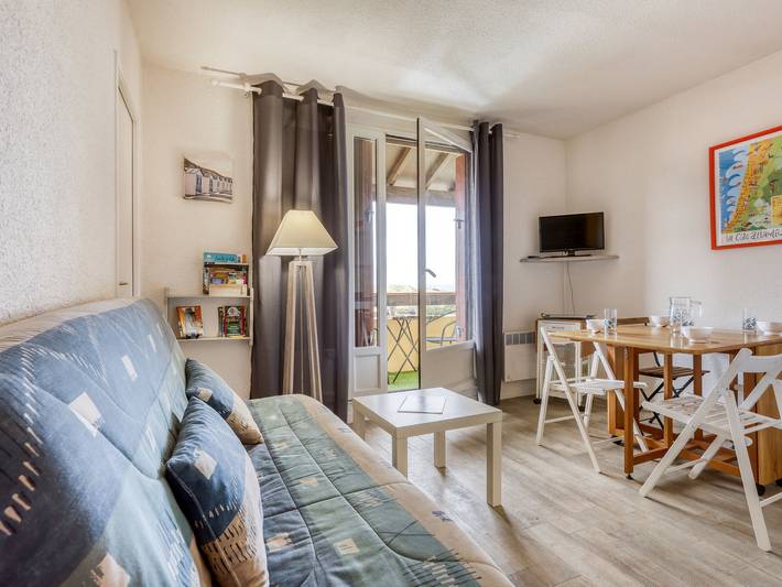 Appartement de vacances pour 3 personnes, avec balcon à Seignosse