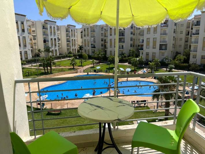 Gîte pour 2 personnes, avec balcon et piscine ainsi que vue et jardin à Bouznika - 3