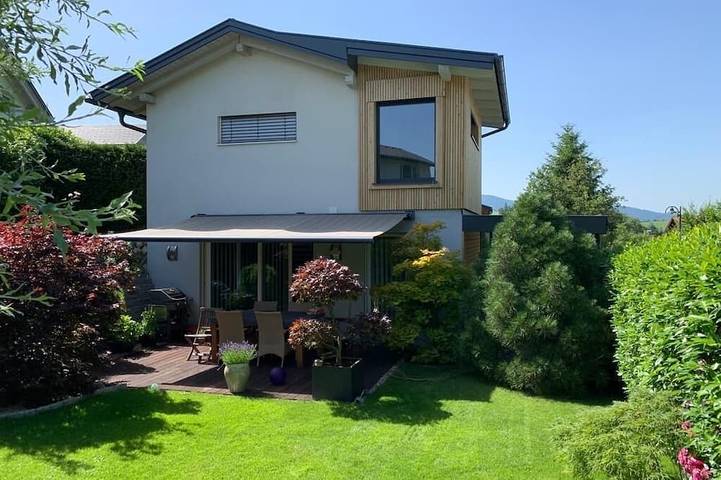 Ferienhaus für 4 Personen, mit Garten und Terrasse am Mondsee