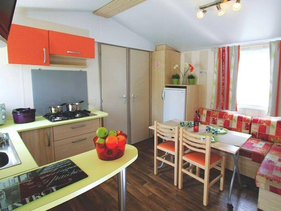 Camping Les Pirons - Mobilheim 6 personen - 2 Zimmer 4/6 Plätze in Château-d'Olonne, Les Sables-d'Olonne