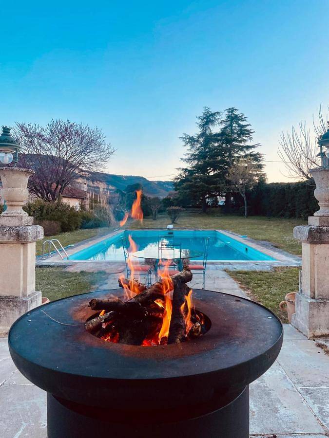 Maison d’hôte pour 4 personnes, avec piscine et jardin ainsi que terrasse et vue à Millau - 4