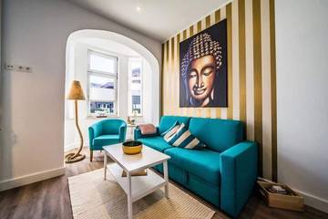 Ferienhaus für 6 Personen, mit Balkon und Sauna auf Borkum