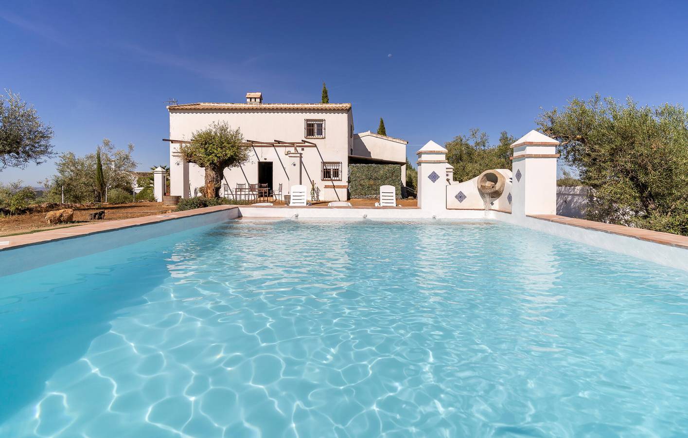 Tranquil Poolside Retreat near Constantina City Center in Constantina, Sierra Morena