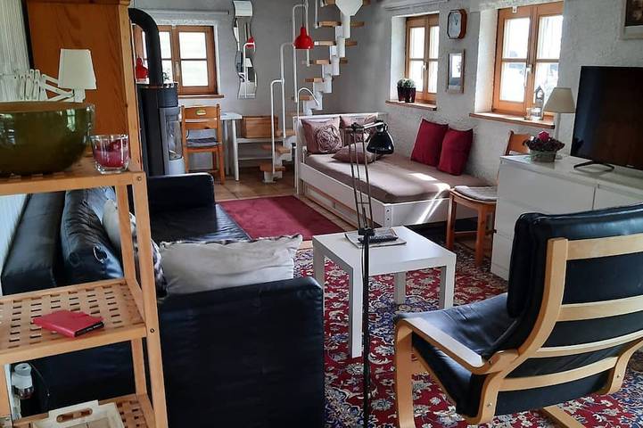 Ferienhaus für 5 Personen, mit Terrasse und Garten am Chiemsee