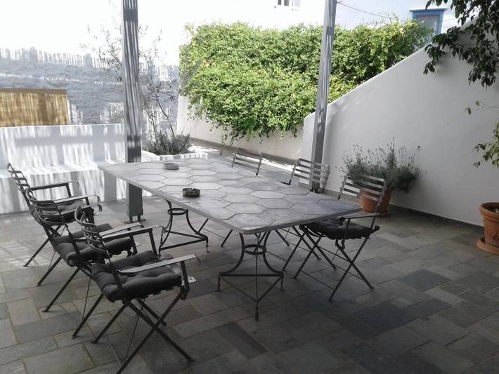 Maison d’hôte pour 3 personnes, avec Balcon ainsi que Terrasse et Jardin à Hydra