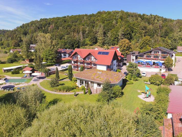 Hotel für 2 Personen, mit Balkon und Balkon/Terrasse sowie Terrasse und Garten